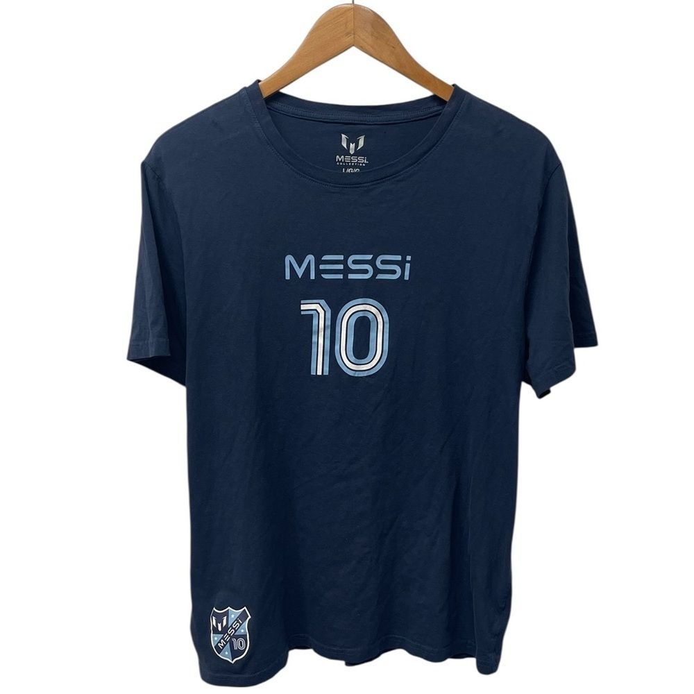 TS1171 Men’s LIONEL MESSI Soccer Player Team T Shirt L